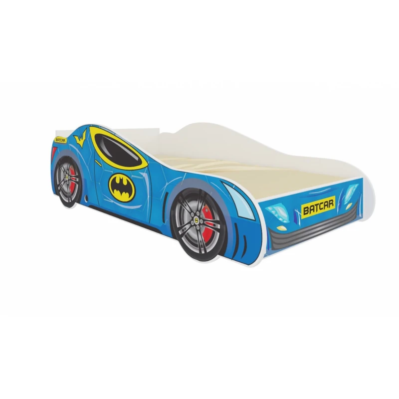 ArtAdrk Detská auto posteľ BATCAR Prevedenie: 80 x 160 cm