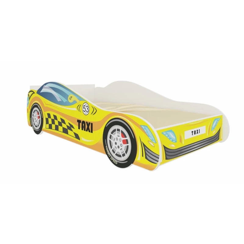 ArtAdrk Detská auto posteľ TAXI Prevedenie: 80 x 160 cm