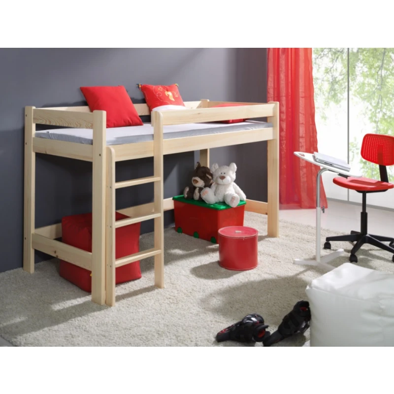 ArtBed Detská poschodová posteľ LAURA | 80 x 180 cm Prevedenie: Morenie - Akryl
