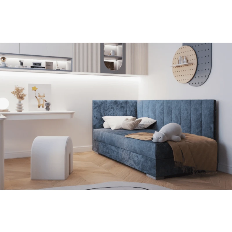 ArtBed Detská posteľ COIMBRA III | modrá 90 x 200 cm