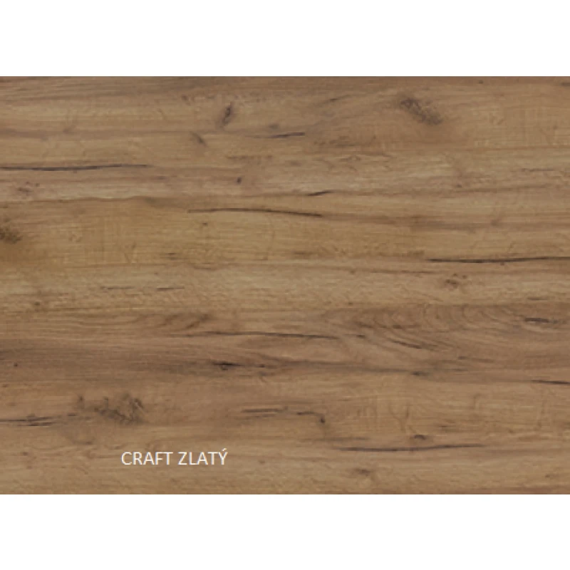 ArtCross Skladací jedálenský stôl EXPERT 8 Farba: craft zlatý