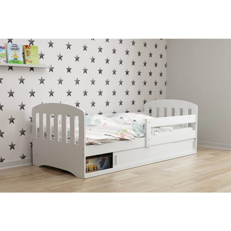 BMS Detská posteľ CLASIC 1 Farba: Borovica / biela, Rozmer.: 160 x 80 cm