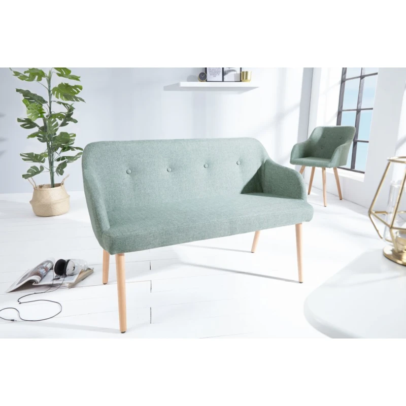 Lavica IKAROS Dekorhome Zelená