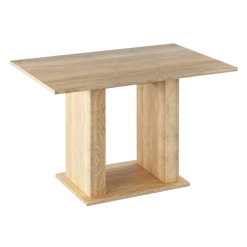 Jedálenský stôl BISTRO, dub sonoma, 119x79 cm