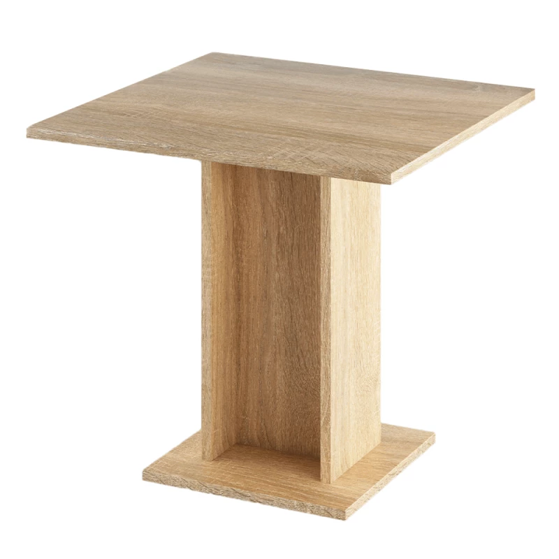 Jedálenský stôl EUGO, dub sonoma, 79x79 cm