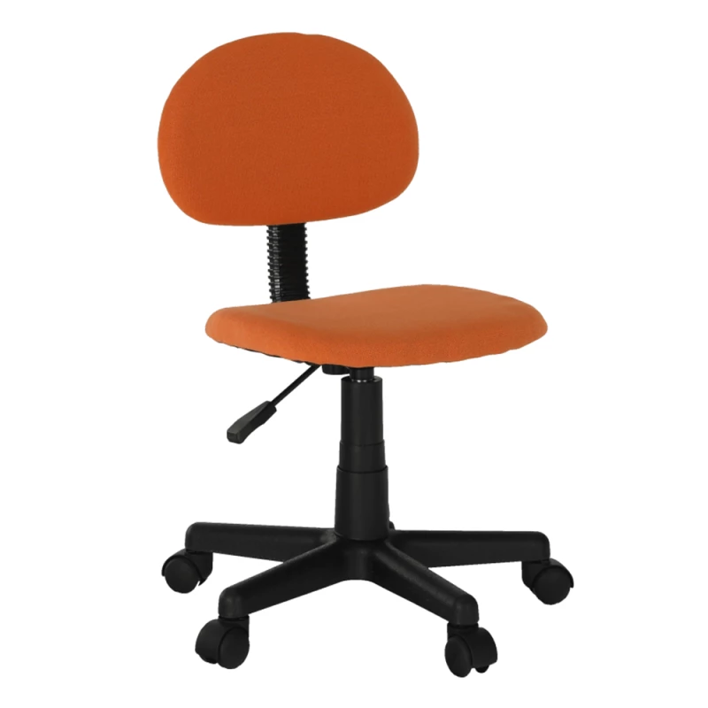 Kancelárska stolička SALIM, čierna/oranžová
