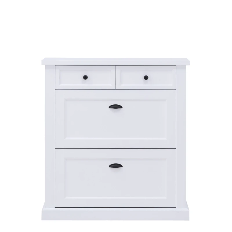 ArtAdrk Botník na topánky GALINEO P01 | biela