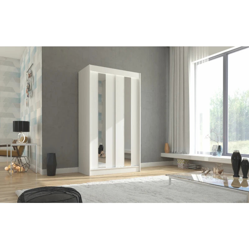 ArtAdrk Šatníková skriňa BALTON | 120 cm Farba: Biela