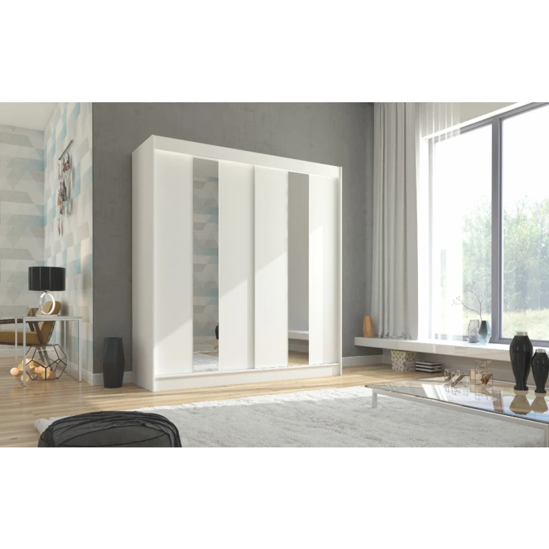 ArtAdrk Šatníková skriňa BALTON |  200 cm Farba: Biela