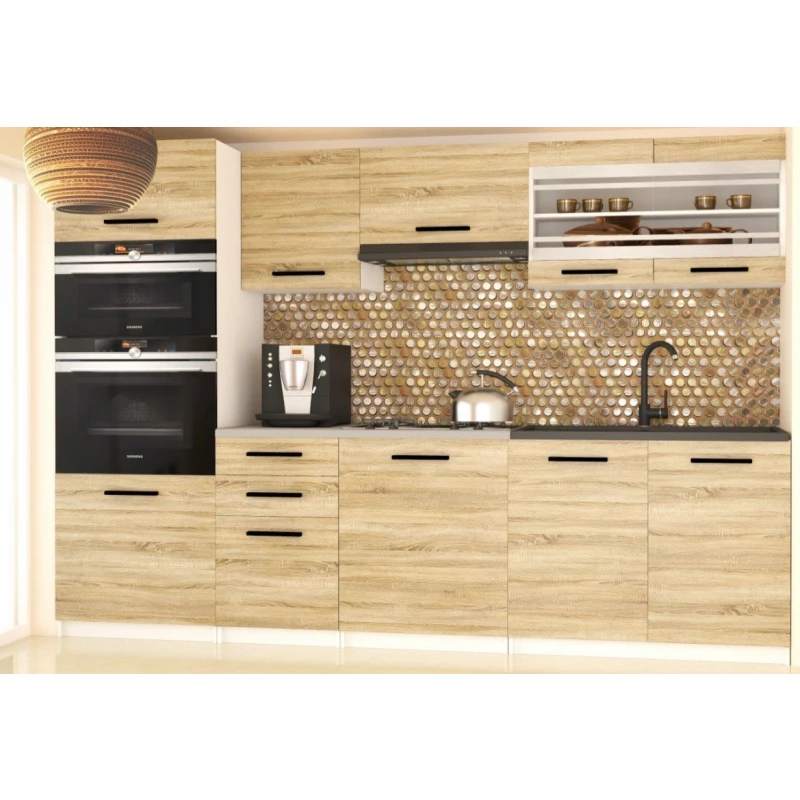 ArtBelin Kuchynská linka PAULA | dub sonoma 240 cm