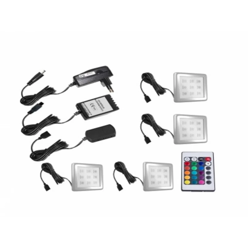 ArtBelin Obývacia stena IMPERIUM 4 | 300 cm Varianta: LED osvetlenie