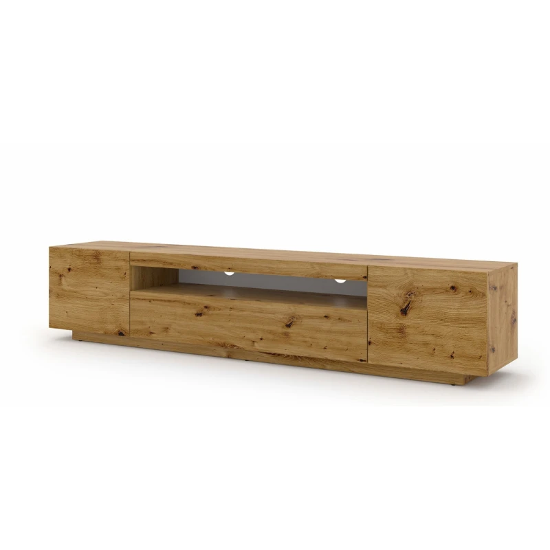 ArtBm TV stolík AURA 200 | dub artisan LED osvetlenie: bez LED osvetlenia