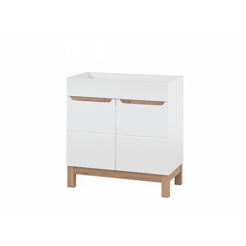 ArtCom Kúpelňová zostava BALI White Bali: skrinka pod umývadlo 80 - 821 (84 x 80 x 45 cm)