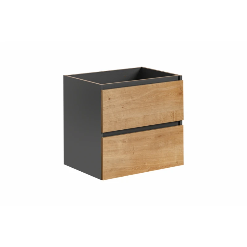 ArtCom Kúpeľňová zostava MONAKO GREY OAK Monako: Skrinka pod umývadlo Monako 820 - 57 x 60 x 46 cm