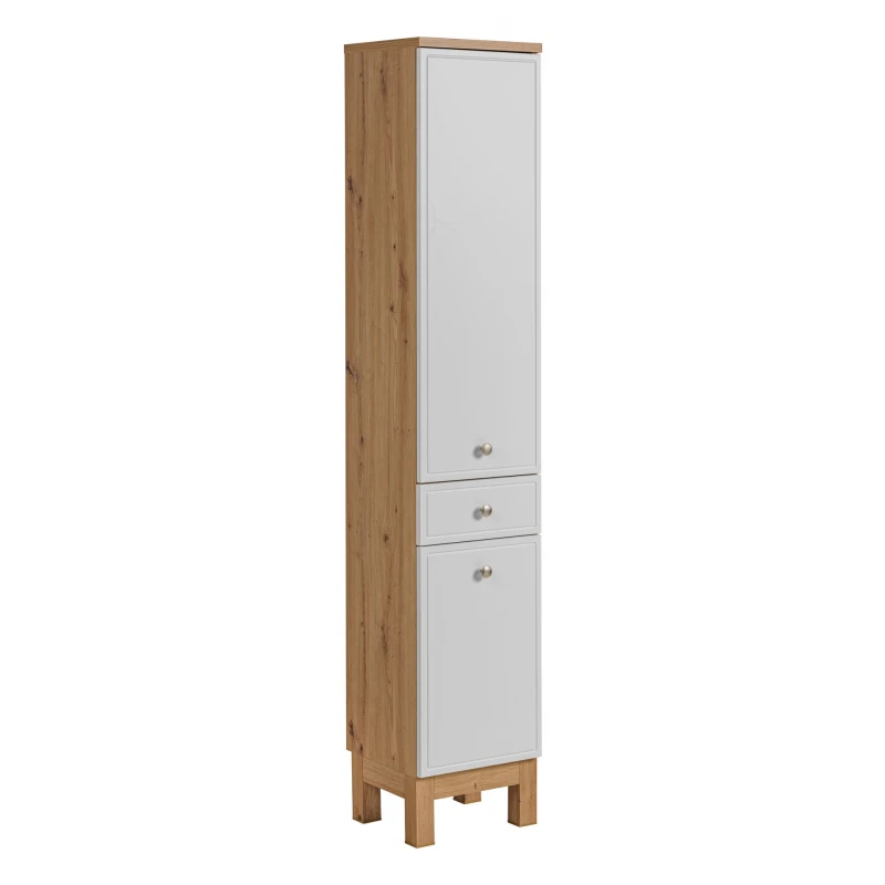 ArtCom Kúpeľňová zostava SAMOA Samoa: Vysoká skrinka Samoa 800 - 186 x 35 x 33 cm 