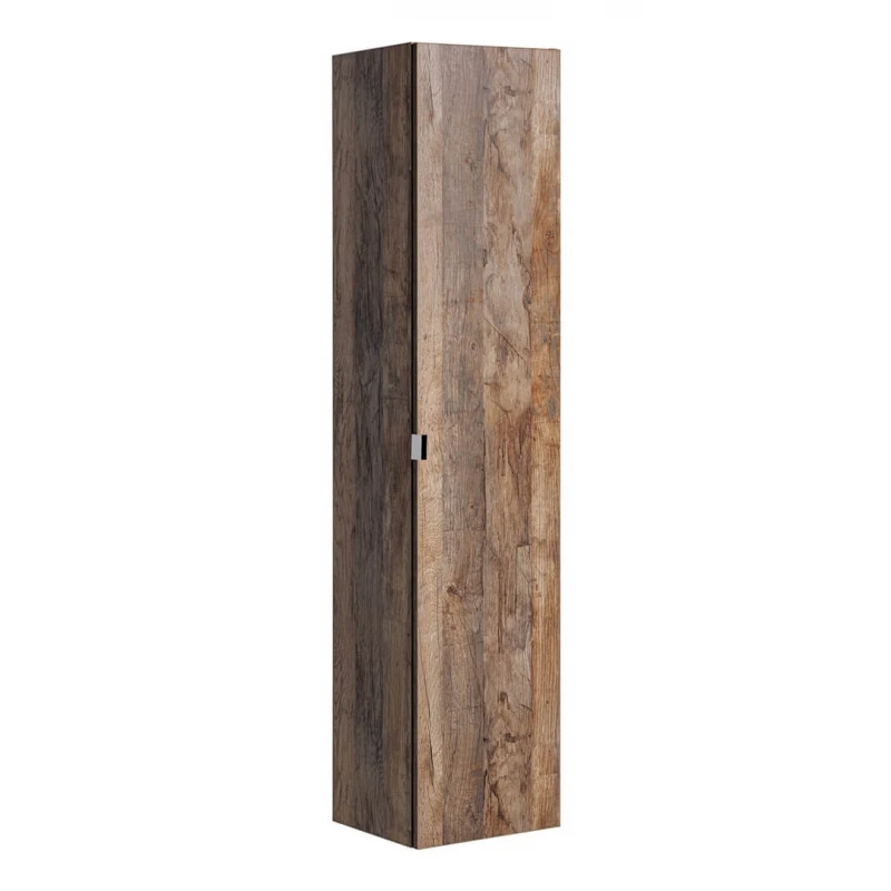 ArtCom Kúpeľňová zostava SANTA FE OAK TYP: vysoká závesná skrinka 80-01-A-1D2S: 36 x 160 x 33 cm
