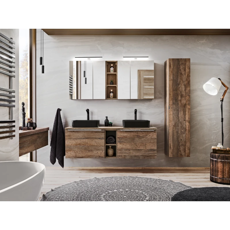 ArtCom Kúpeľňový komplet SANTA FE Oak 140/1