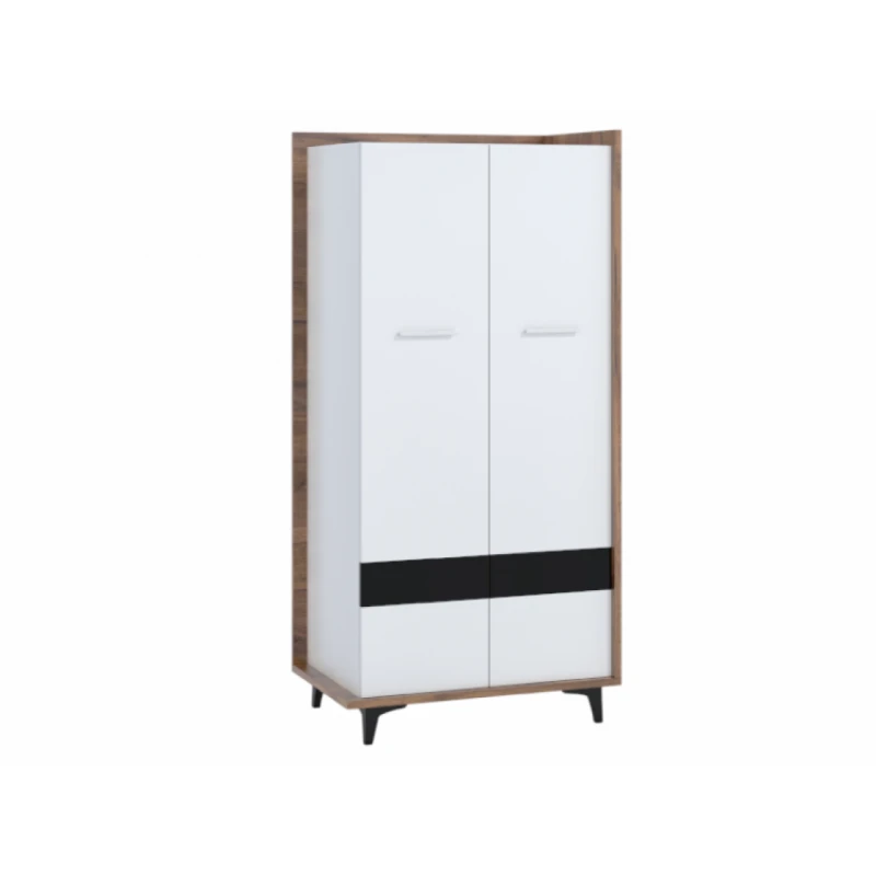 ArtCross Skriňa BOX-10 Farba: craft tobaco / biela / čierna 