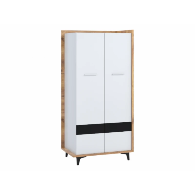 ArtCross Skriňa BOX-10 Farba: craft zlatý / biela / čierna 