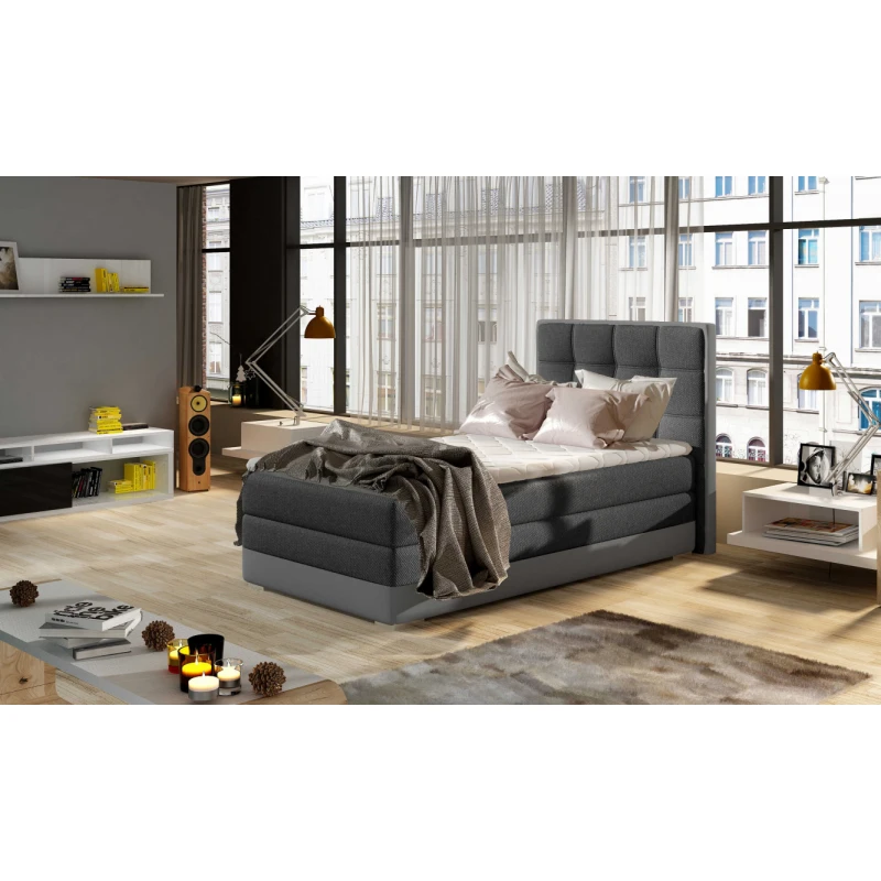 ArtElta Jednolôžková posteľ ASTER 90 | pravá Farba ASTER 90: Inari 96/Soft 29