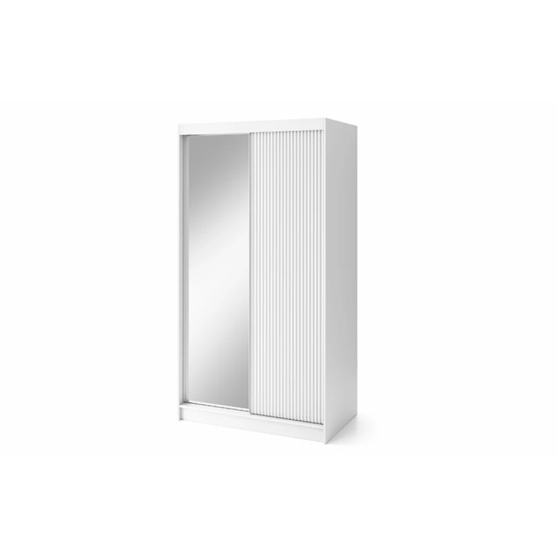 ArtElta Šatníková skriňa BIANCCO II 120 | so zrkadlom