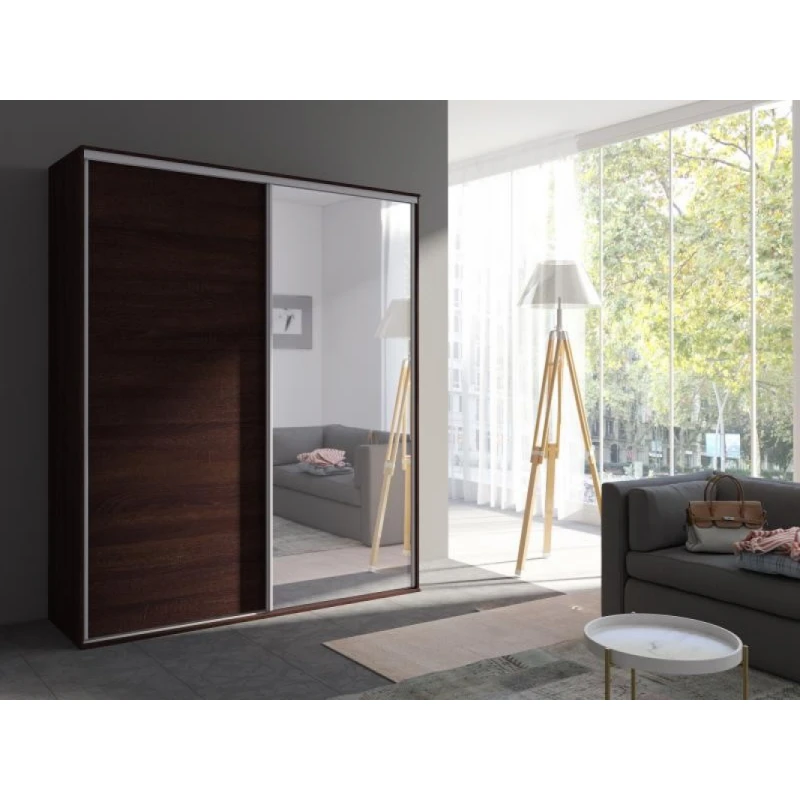 ArtMadex Šatníková skriňa GRANDE 204 Farba: Čokoládová