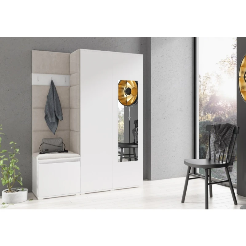 ArtPK Predsieň EMI 11 | biela so zrkadlom farebné prevedenie: Trinity 01