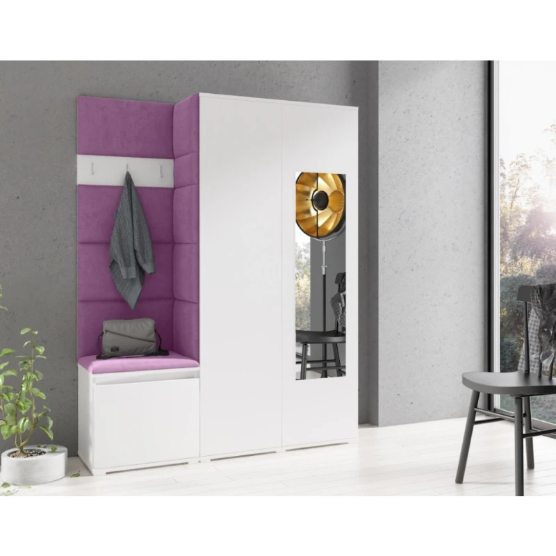 ArtPK Predsieň EMI 11 | biela so zrkadlom farebné prevedenie: Trinity 11