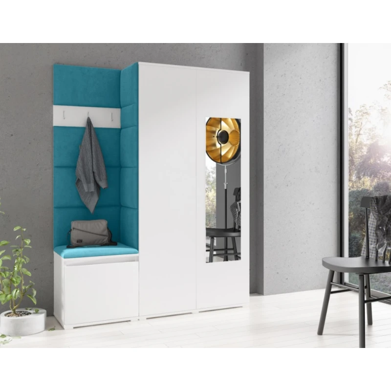 ArtPK Predsieň EMI 11 | biela so zrkadlom farebné prevedenie: Trinity 13