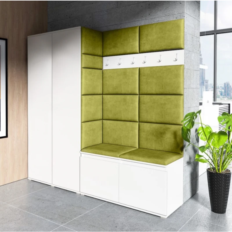 ArtPK Predsieň EMI 8 | biela bez zrkadla farebné prevedenie: Trinity 12