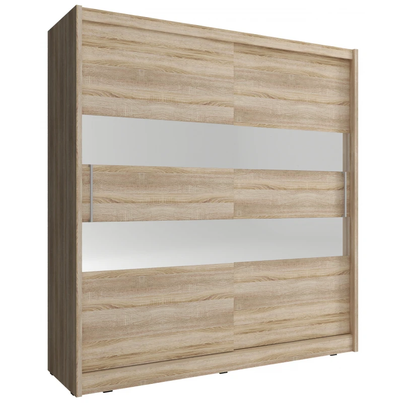 ArtPS Šatníková skriňa JAMIE II 180 Farba: dub sonoma