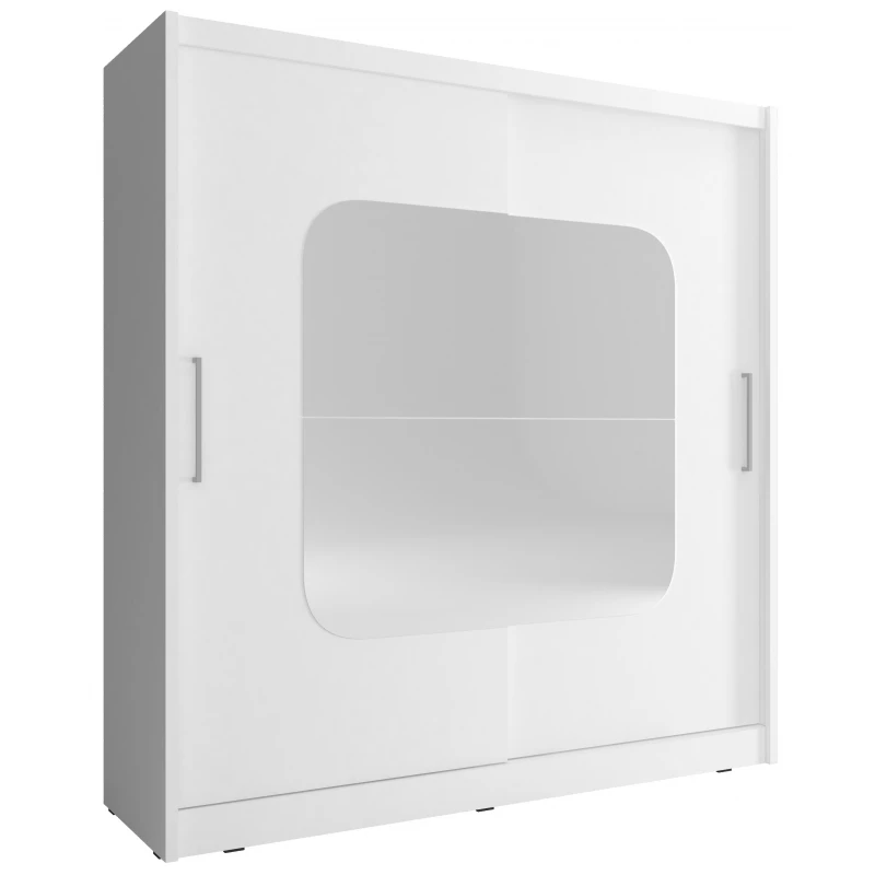 ArtPS Šatníková skriňa JAMIE VIII 200 FARBA: Biela