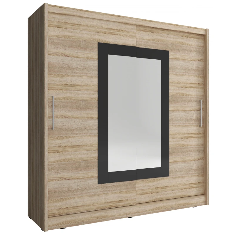 ArtPS Šatníková skriňa WILLOW II 200 Farba: dub sonoma