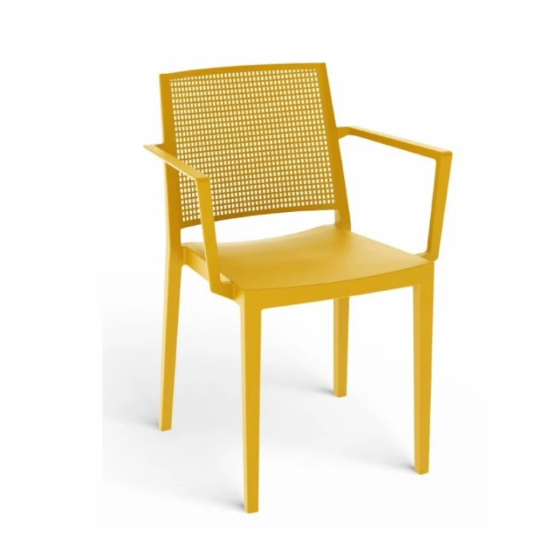 ArtRoja Záhradné kreslo GRID ARMCHAIR Farba: Žltá