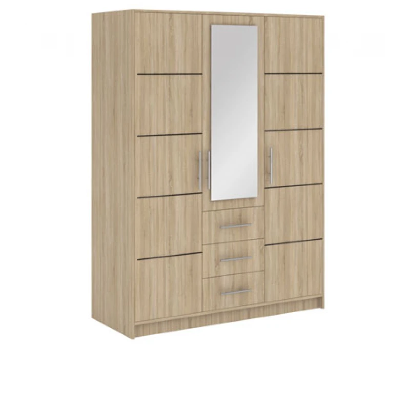 ArtStol Šatníková skriňa BALI D3 Farba: Sonoma