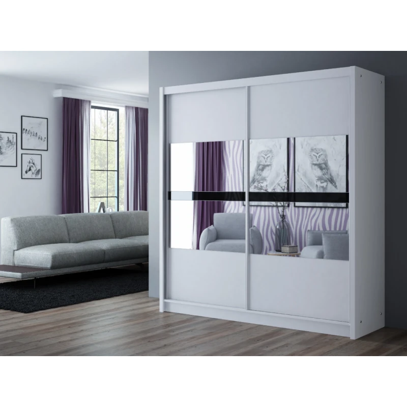 ArtStol Šatníková skriňa BATUMI 203 Farba: Biela