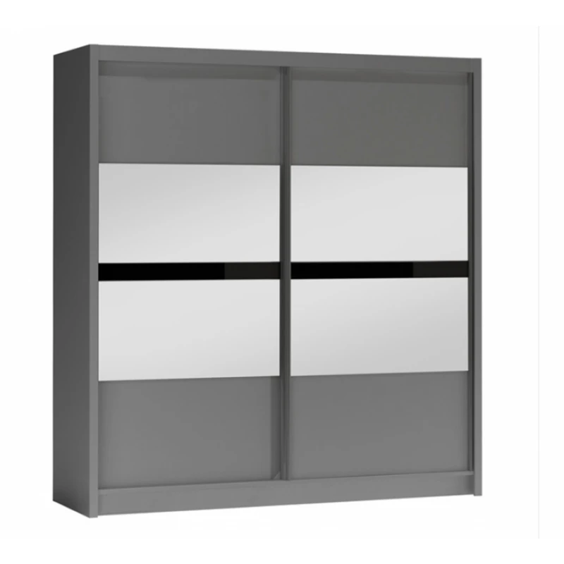 ArtStol Šatníková skriňa BATUMI 203 Farba: Sivá