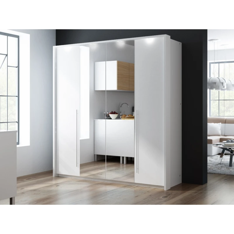 ArtStol Šatníková skriňa BREMA 210 Farba: Biela