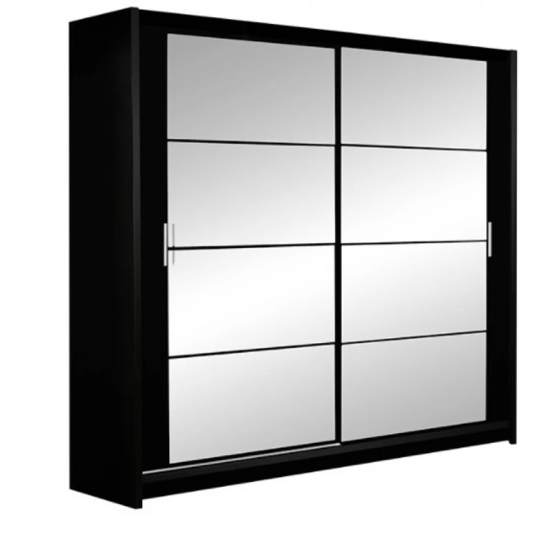 ArtStol Šatníková skriňa DAKOTA 203 Farba: Čierna