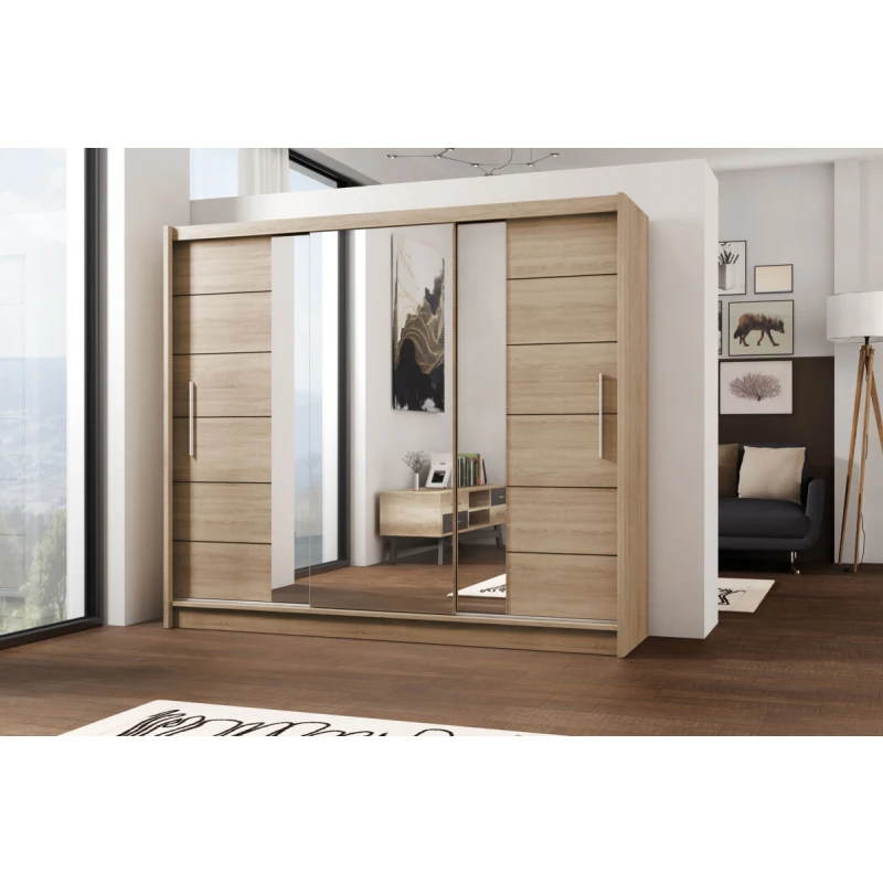 ArtStol Šatníková skriňa LIZBONA II 250 Farba: dub sonoma