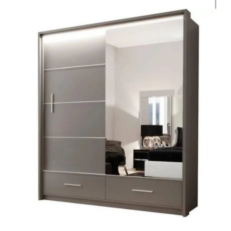 ArtStol Šatníková skriňa MARSYLIA 203 Farba: grafit mat