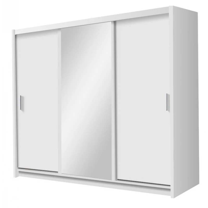 ArtStol Šatníková  skriňa MONAKO Monako: Zásuvná skriňa Monako biela