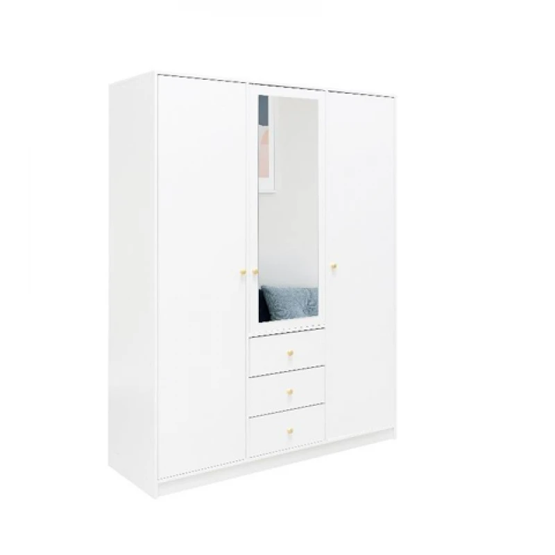 ArtStol Šatníková skriňa SIENA 3D Farba: Biela