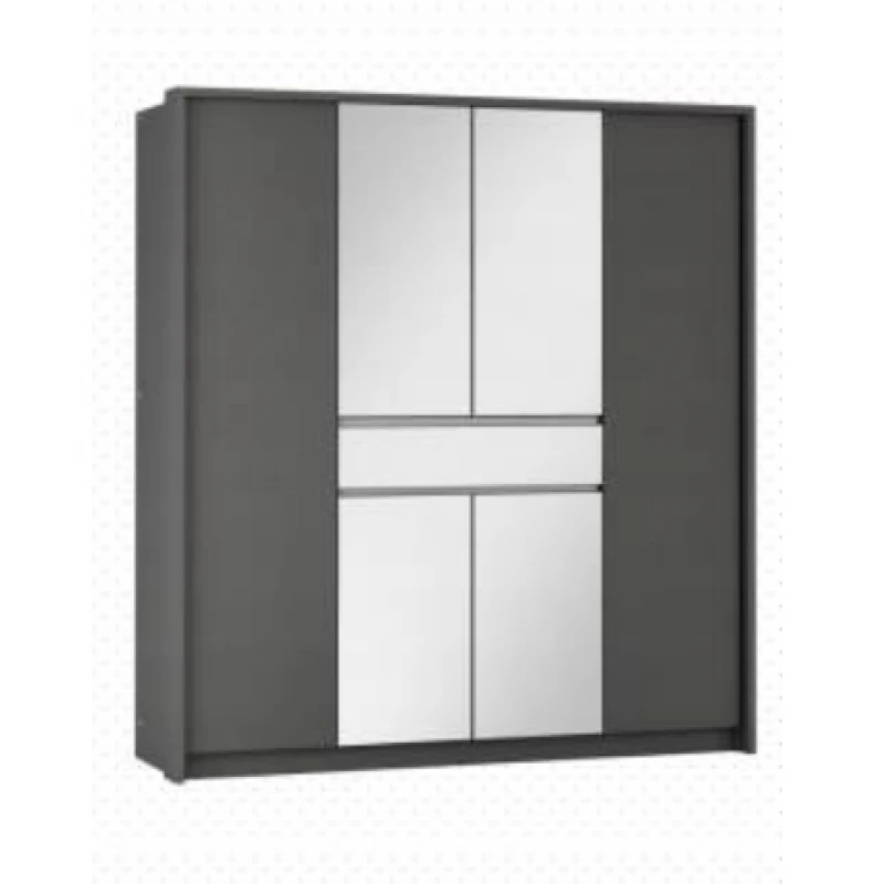 ArtStol Šatníková skriňa SPLIT 200 Farba: Grafit