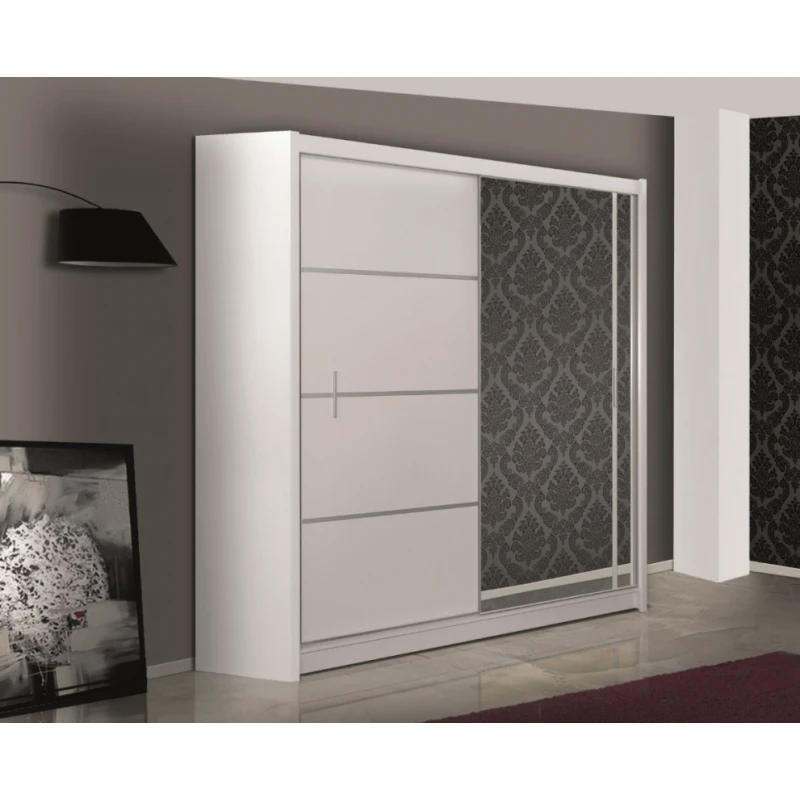 ArtStol Šatníková skriňa VISTA 180 Farba: Biela