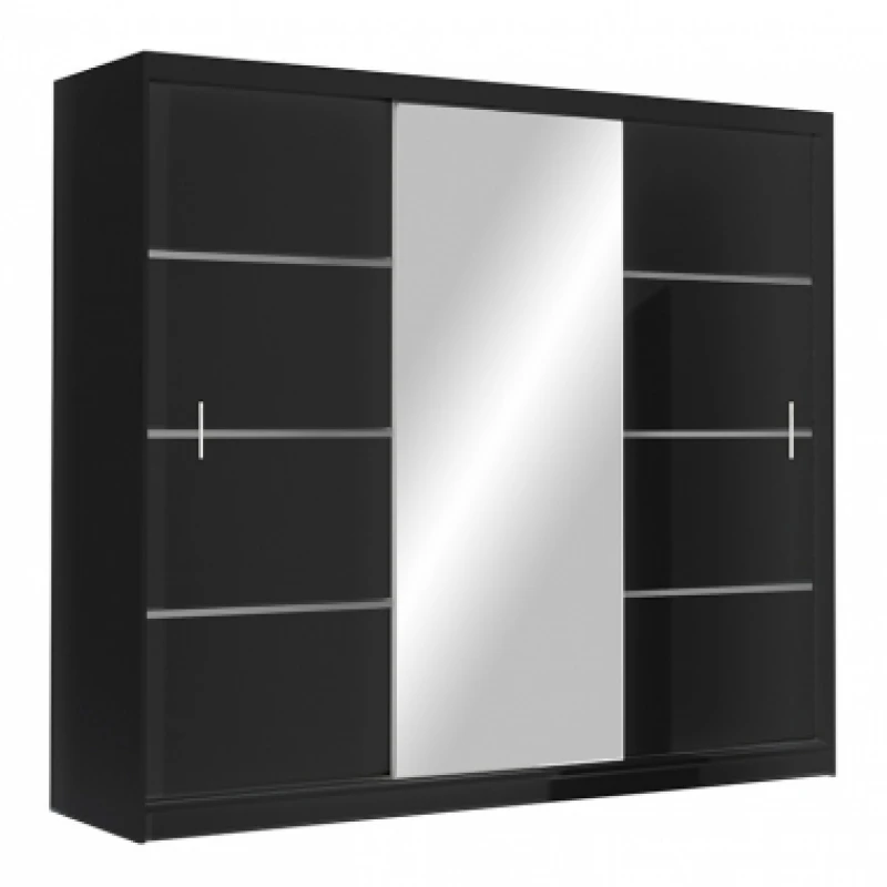 ArtStol Šatníková skriňa VISTA 250 Farba: Čierna