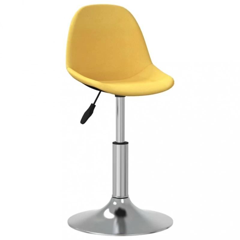 Barová stolička látka / kov Dekorhome Horčicová