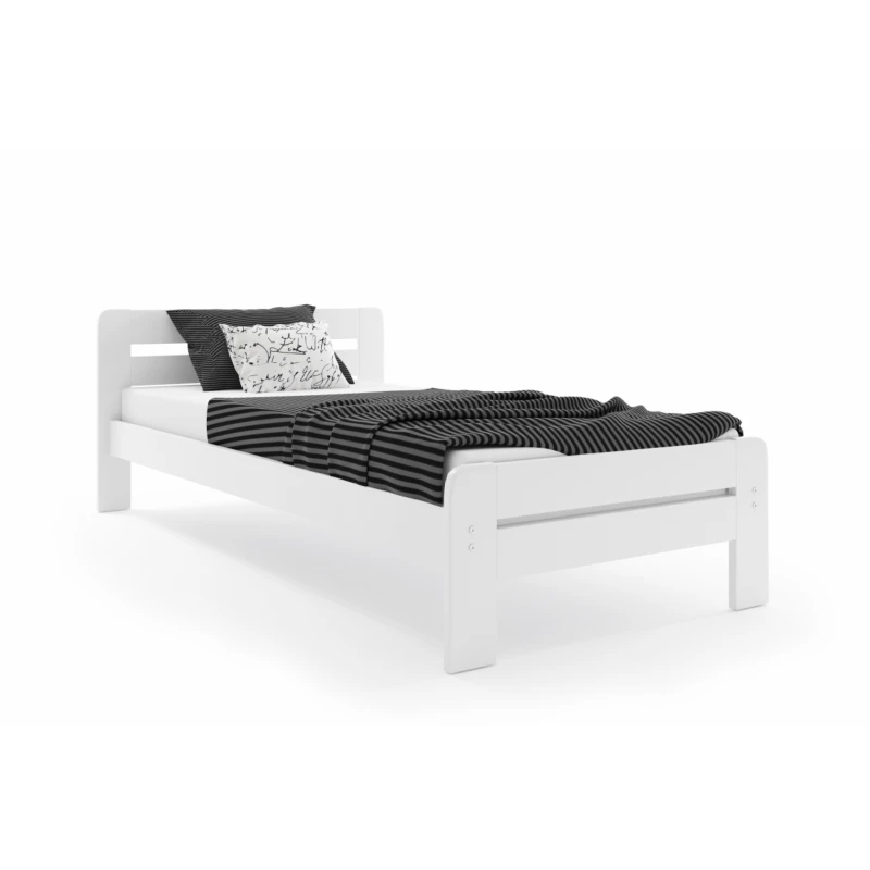 BMS Jednolôžková posteľ DALLAS 90 farba: biela