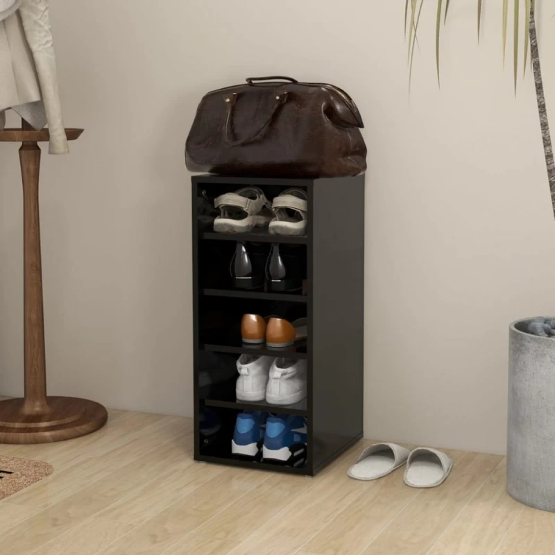 Botník DTD Dekorhome Čierna