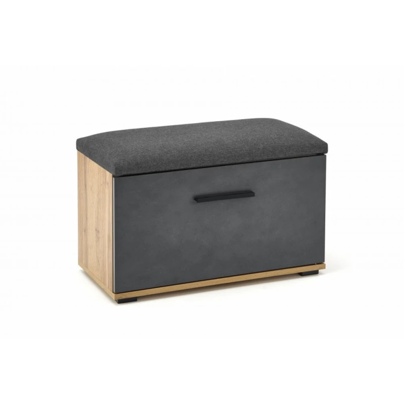 Botník LIMA ST-2 Halmar Dub wotan / sivá